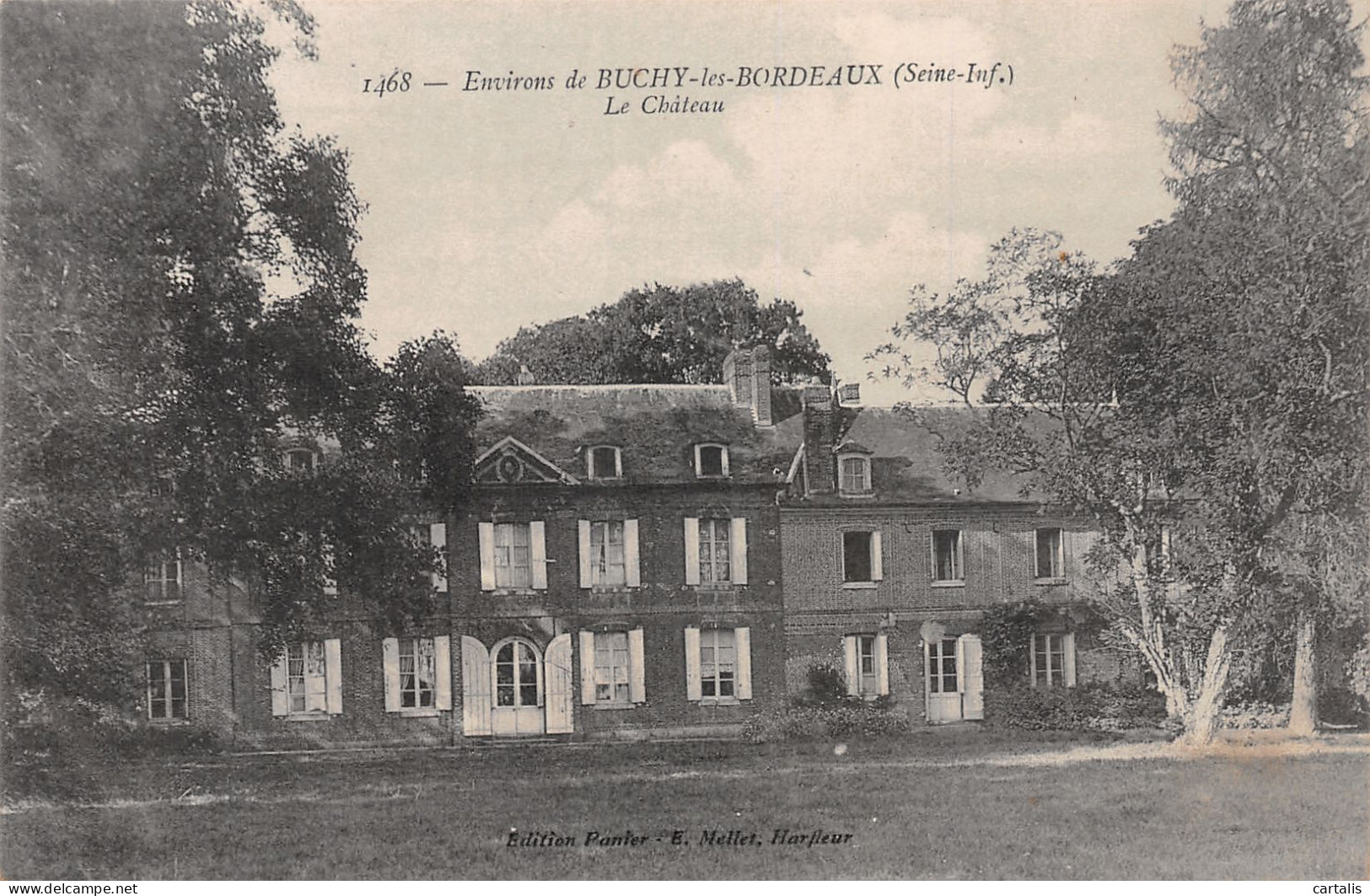 76-BUCHY CHATEAU DES BORDEAUX-N°C4062-H/0097 - Buchy