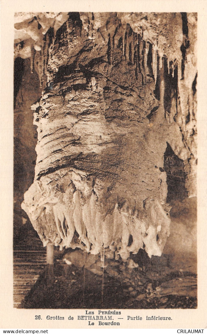 65-SAINT PE DE BIGORRE GROTTES DE BETHARRAM-N°T2971-B/0195 - Saint Pe De Bigorre