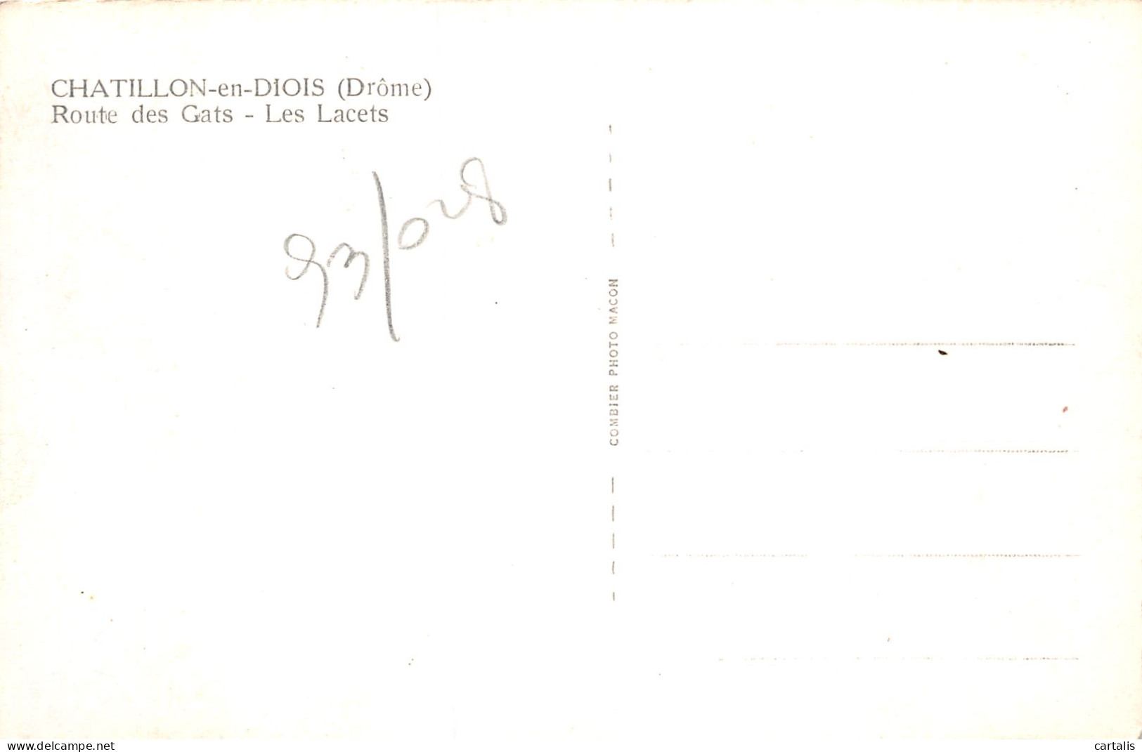 26-CHATILLON EN DIOIS-N°C4063-C/0391 - Châtillon-en-Diois