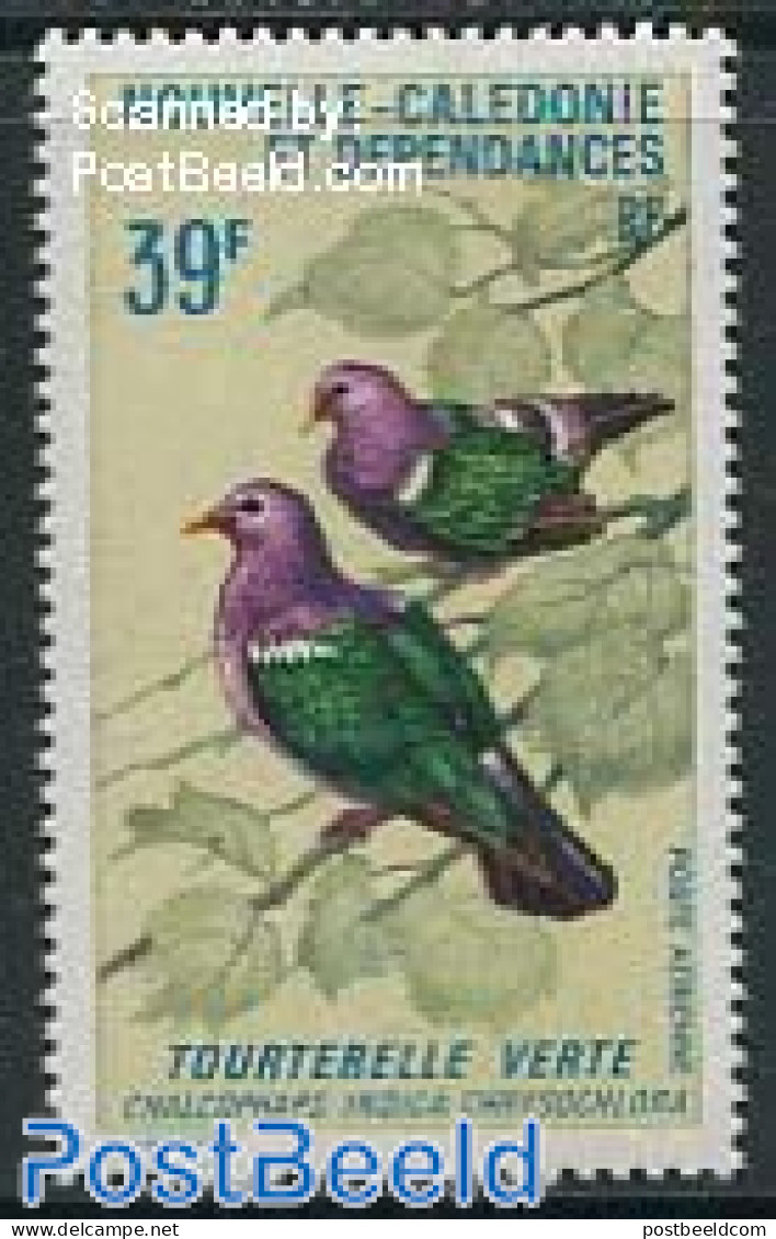 New Caledonia 1970 39F, Stamp Out Of Set, Mint NH, Nature - Birds - Ungebraucht