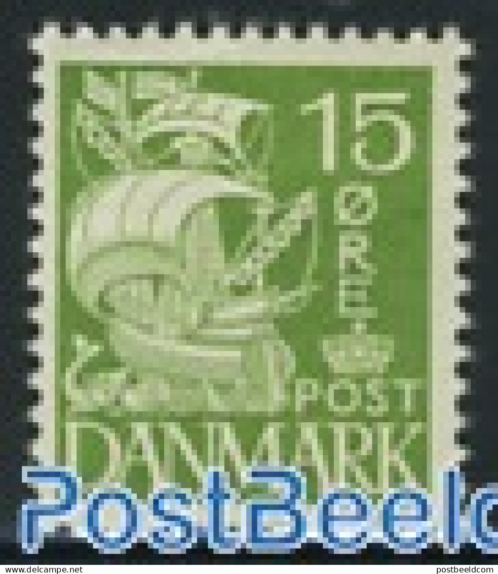 Denmark 1940 Stamp Out Of Set, Mint NH, Transport - Ships And Boats - Ungebraucht
