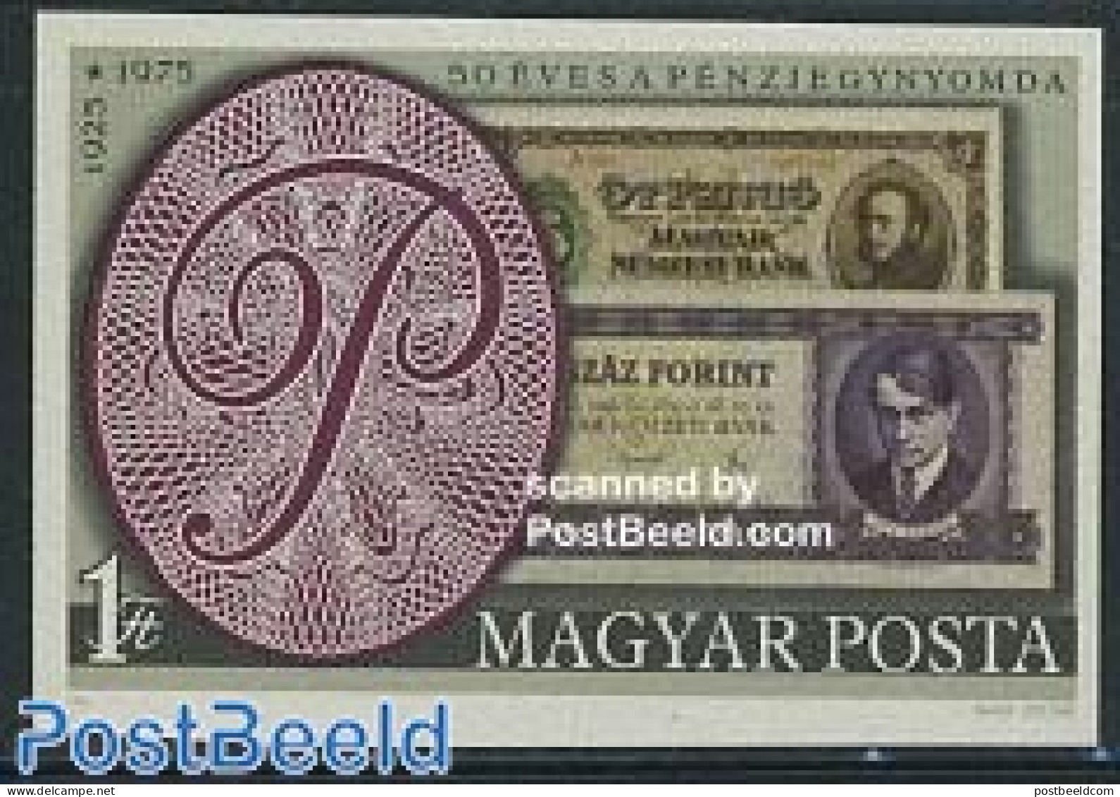 Hungary 1976 Banknote Printing 1v Imperforated, Mint NH, Various - Money On Stamps - Art - Printing - Ungebraucht