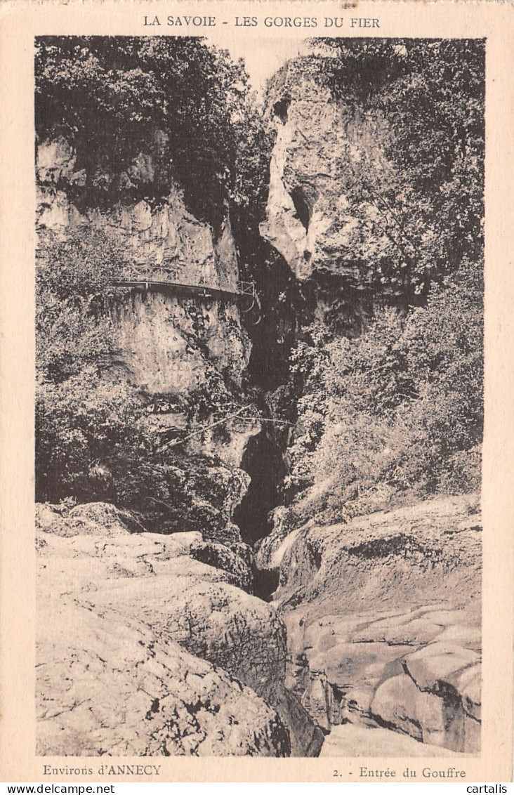 74-GORGES DU FIER-N°C4064-E/0187 - Lovagny