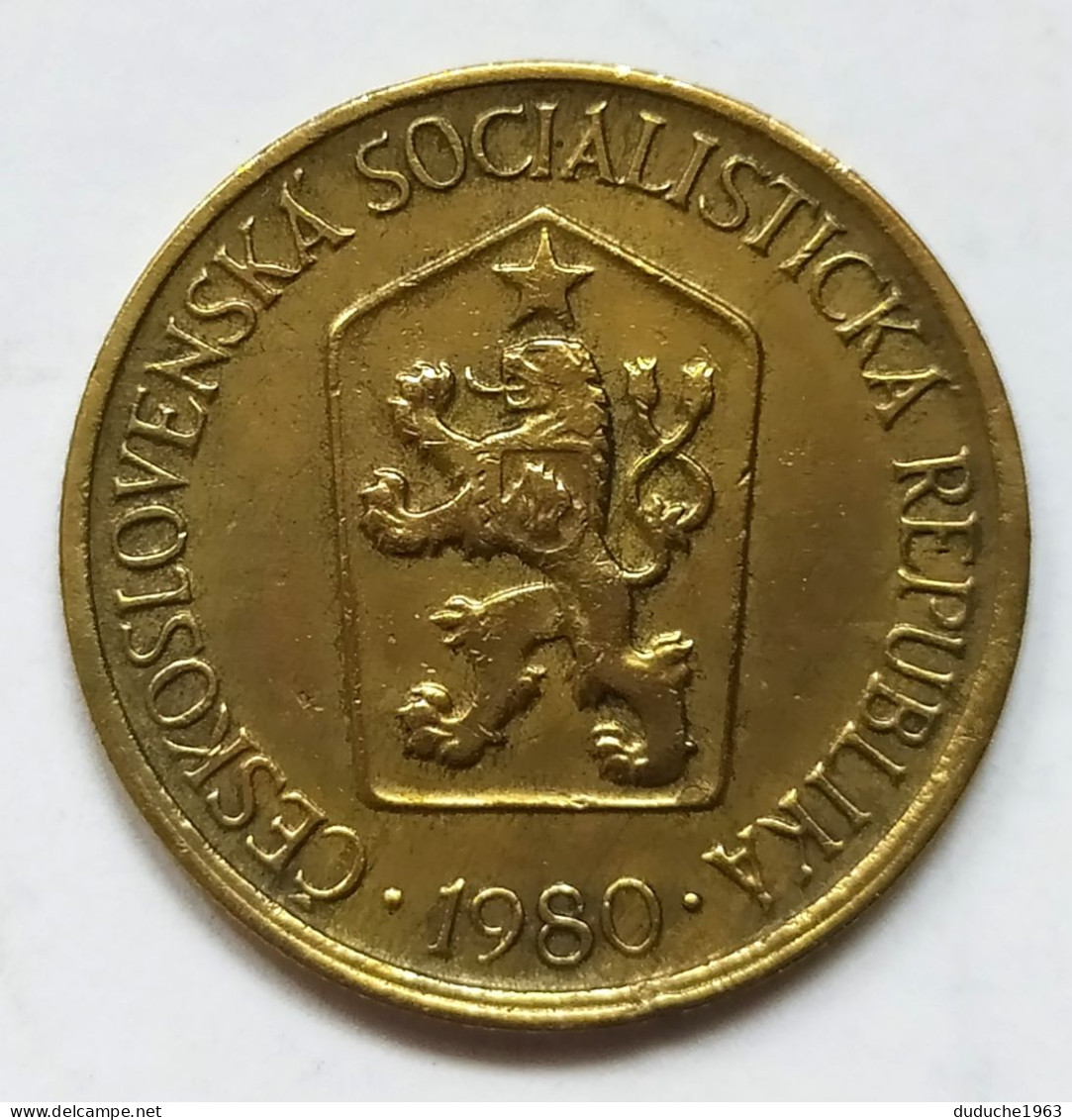 Tchécoslovaquie - 1 Koruna 1980 - Tchécoslovaquie