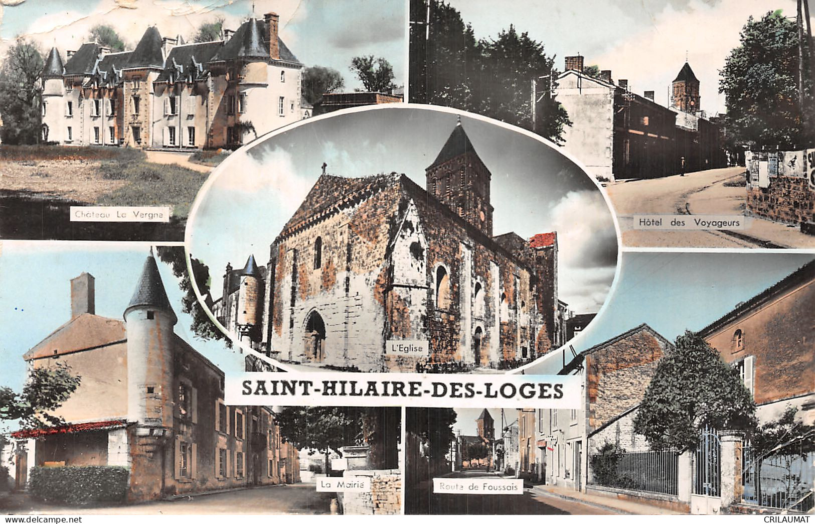 85-SAINT HILAIRE DES LOGES-N°T2973-D/0161 - Saint Hilaire Des Loges