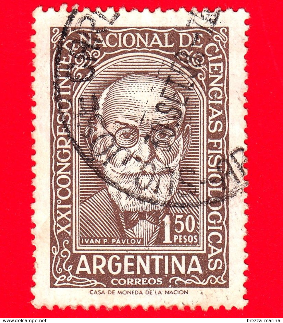 ARGENTINA - Usato - 1959 - Congresso Di Fisiologia - Ivan P. Pavlov (1849-1936), Russo - 1.50 - Oblitérés