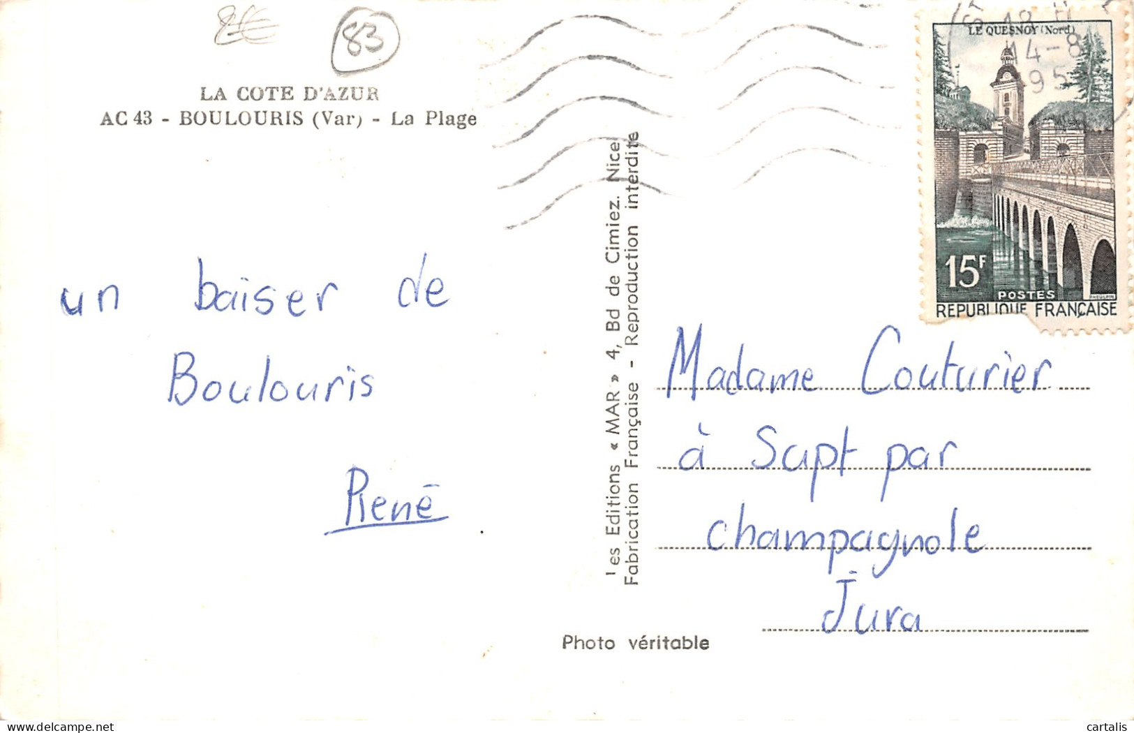 83-BOULOURIS-N°C4065-D/0067 - Boulouris