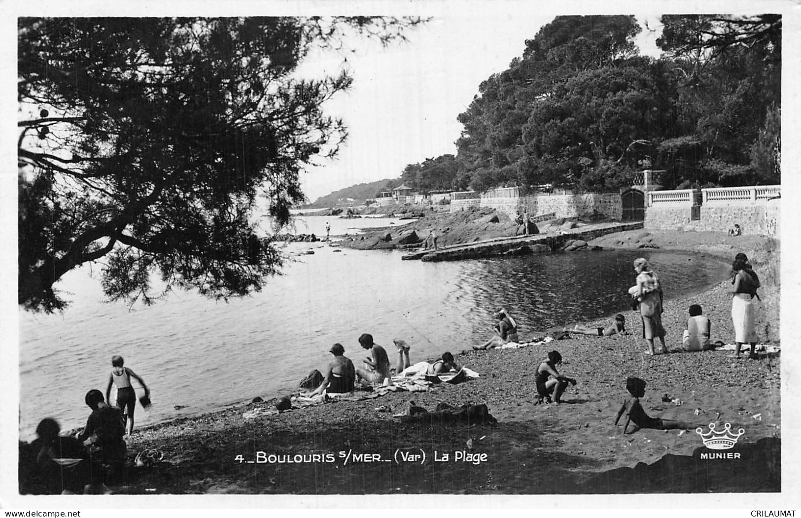 83-BOULOURIS SUR MER-N°T2973-E/0059 - Boulouris