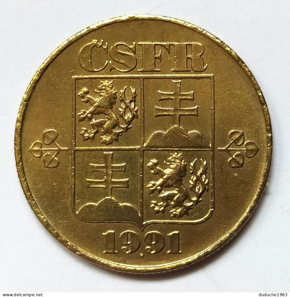 Tchécoslovaquie - 1 Koruna 1991 - Czechoslovakia