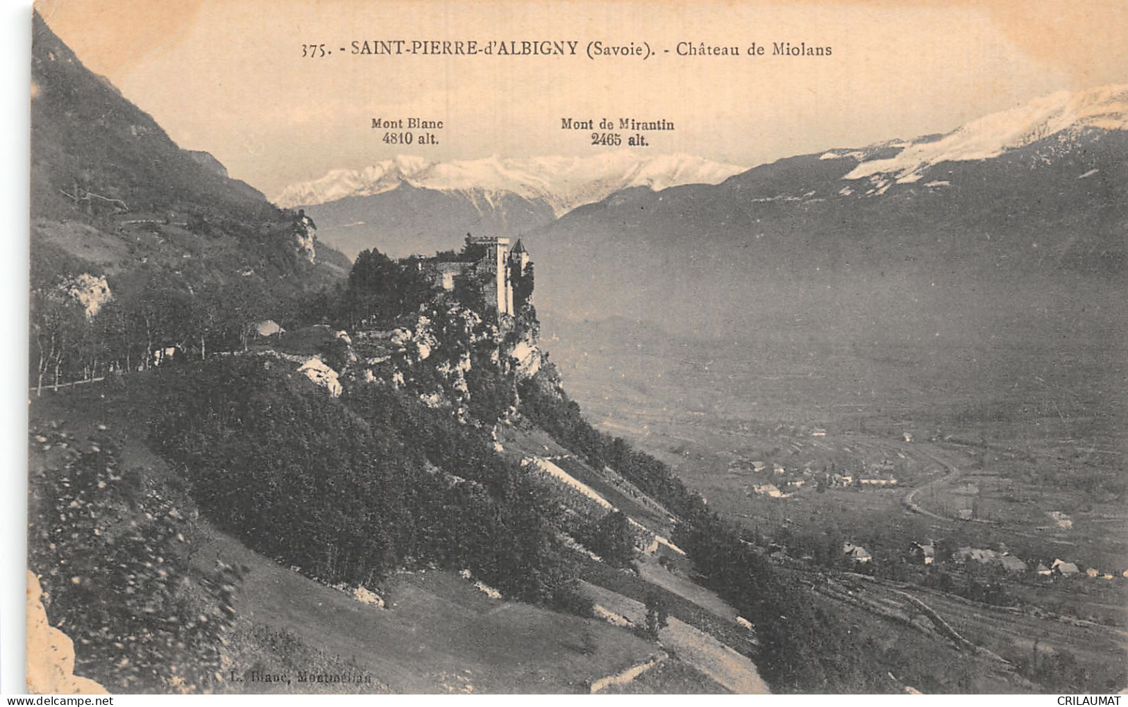 73-SAINT PIERRE D ALBIGNY-N°T2974-B/0177 - Saint Pierre D'Albigny