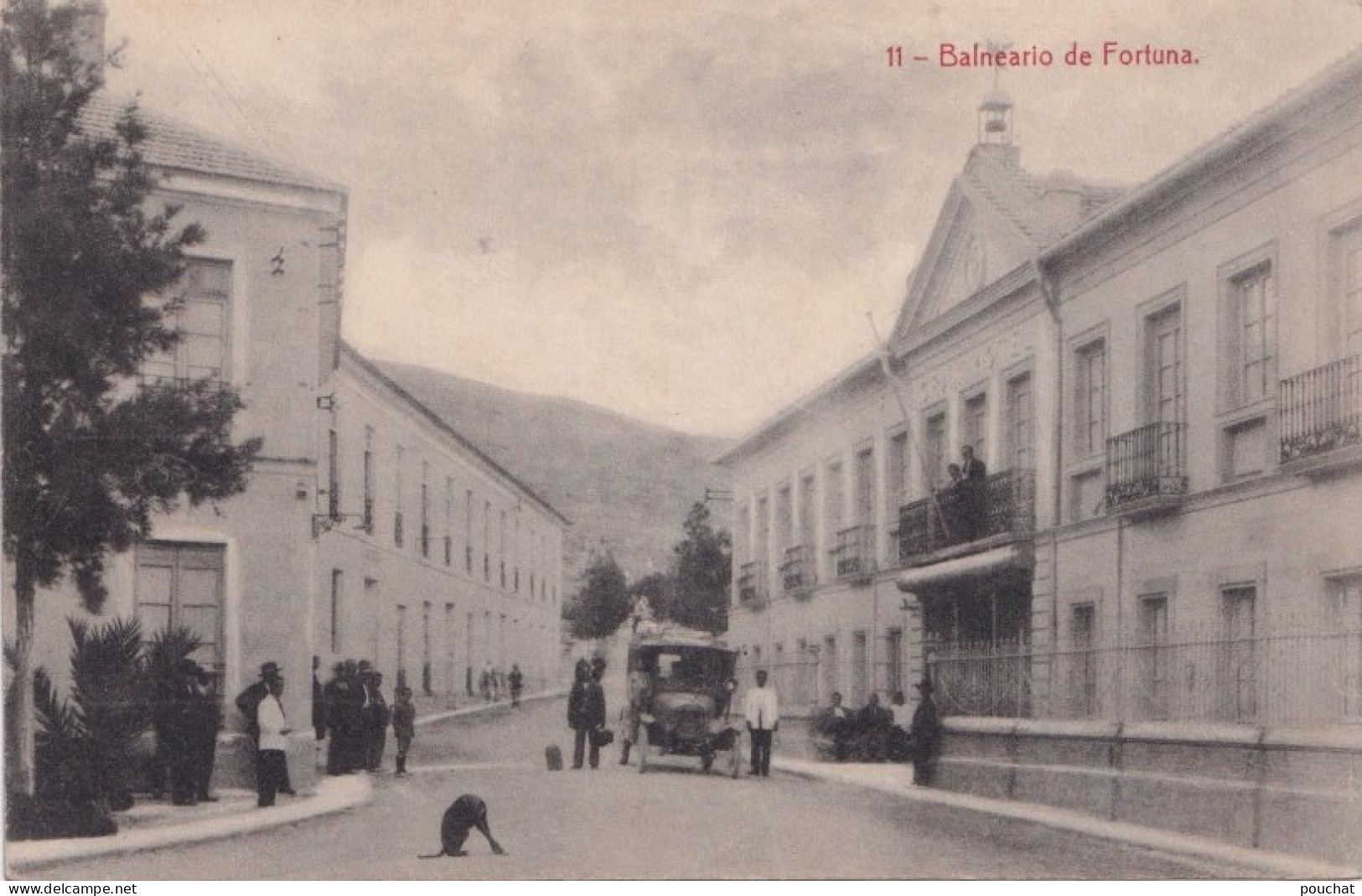 C14- BALNEARIO DE FORTUNA - ( ANIMEE - AUTOMOBILE - 2 SCANS ) - Murcia