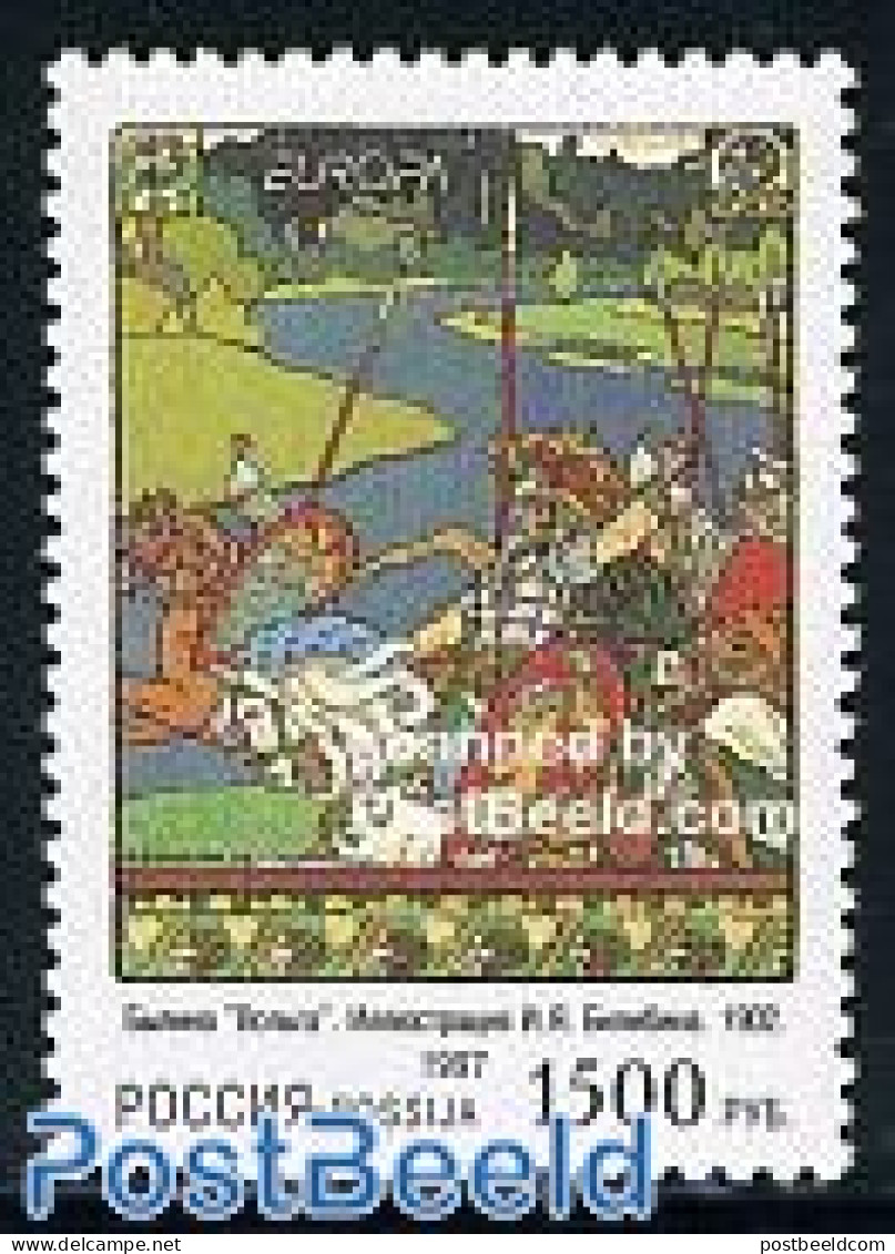 Russia 1997 Europa, Legends 1v, Mint NH, History - Europa (cept) - Art - Fairytales - Fairy Tales, Popular Stories & Legends