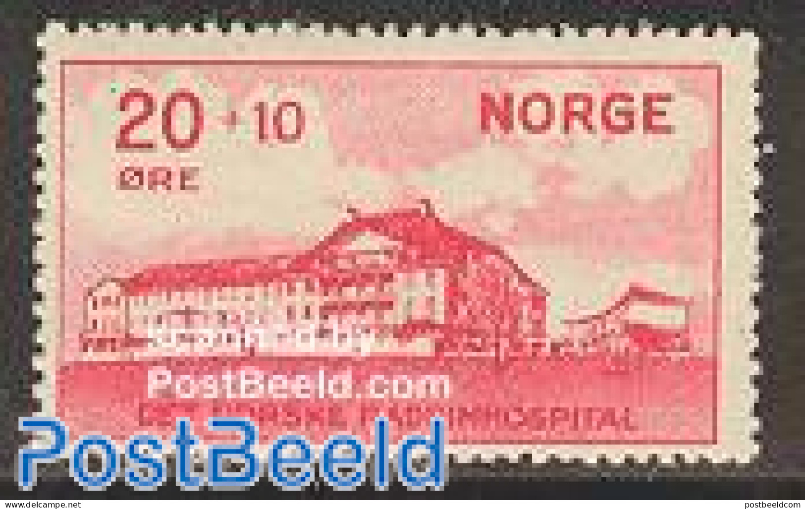 Norway 1931 Radium Hospital 1v, Unused (hinged), Health - Health - Ongebruikt