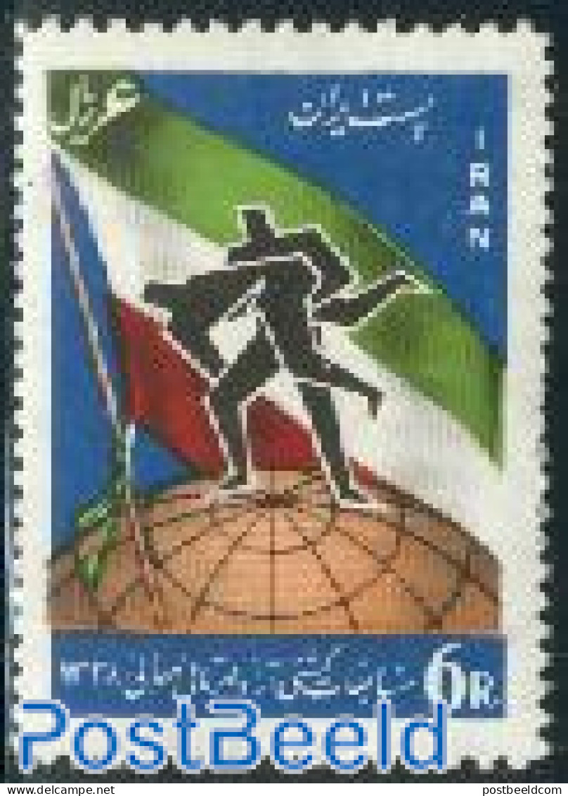 Iran/Persia 1959 Boxing 1v, Unused (hinged), Sport - Boxing - Sport (other And Mixed) - Pugilato