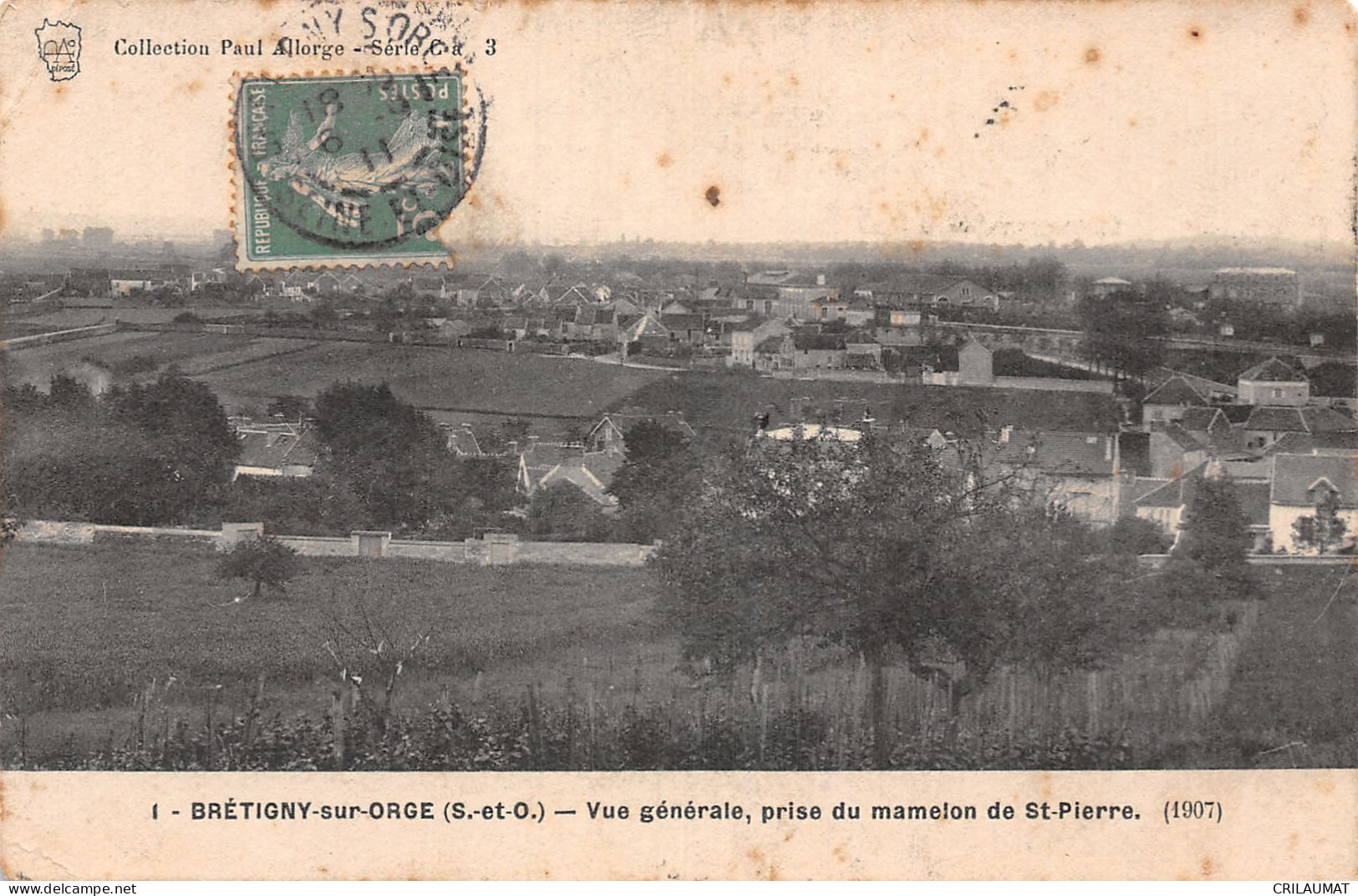 91-BRETIGNY SUR ORGE-N°T2976-E/0199 - Bretigny Sur Orge