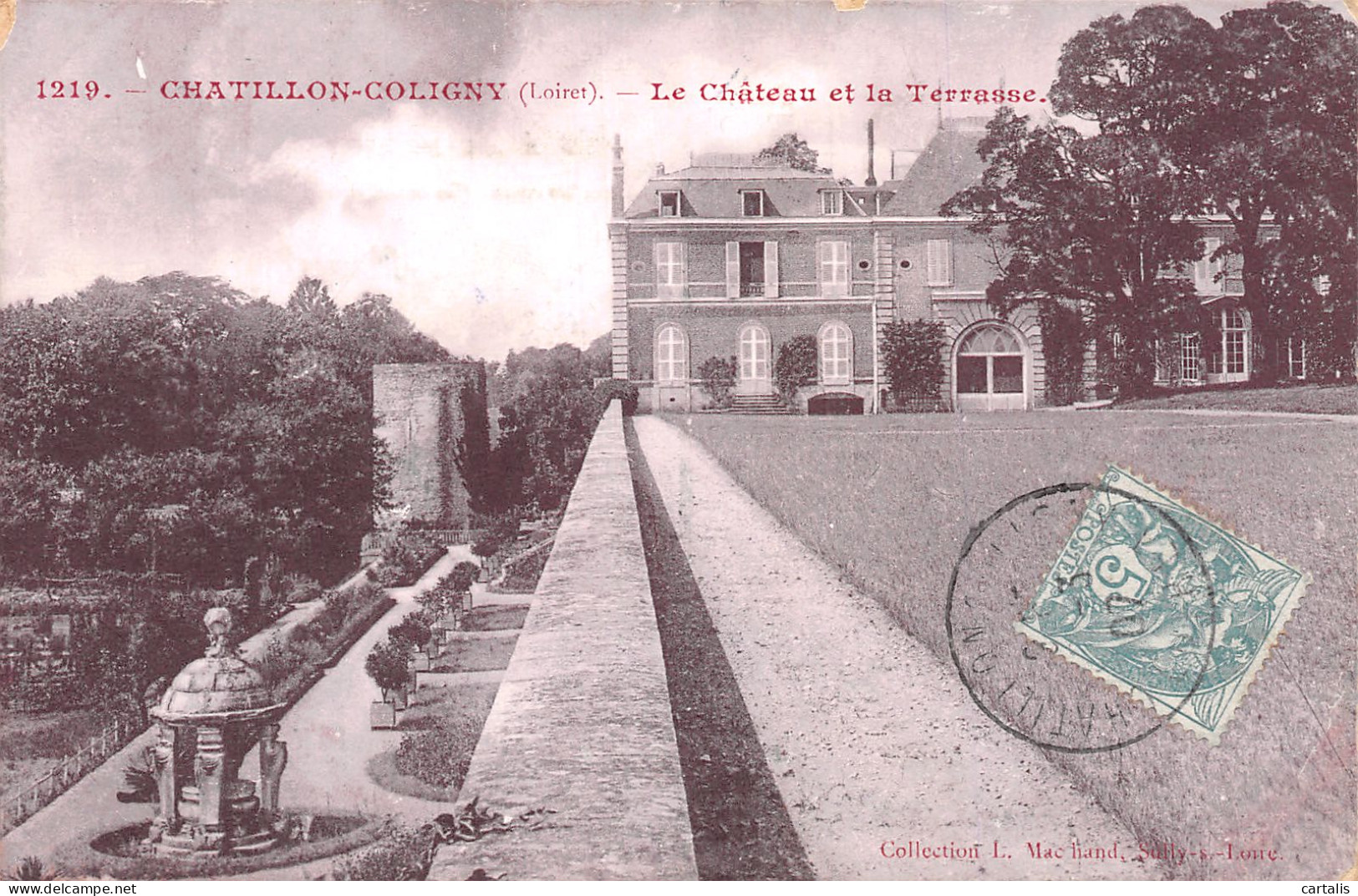45-CHATILLON COLIGNY -N°C4070-G/0263 - Chatillon Coligny