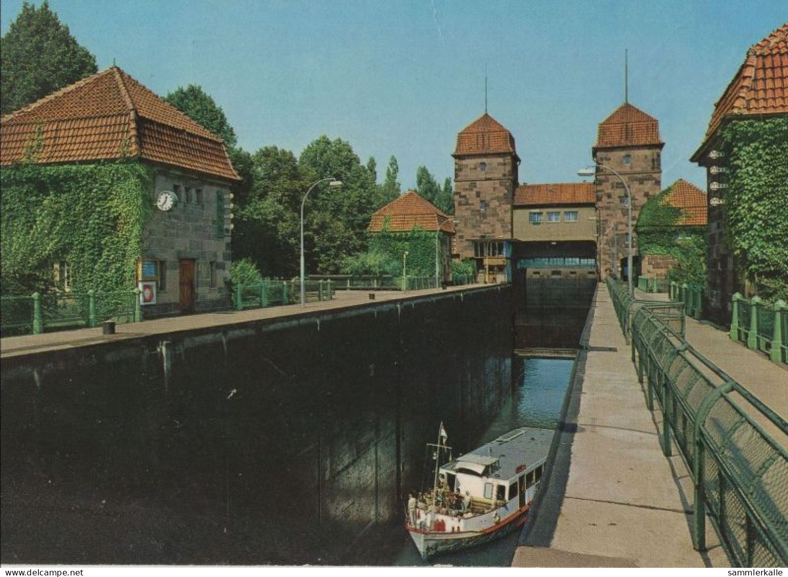 132139 - Minden - Mittelland-Kanal, Schleuse - Minden