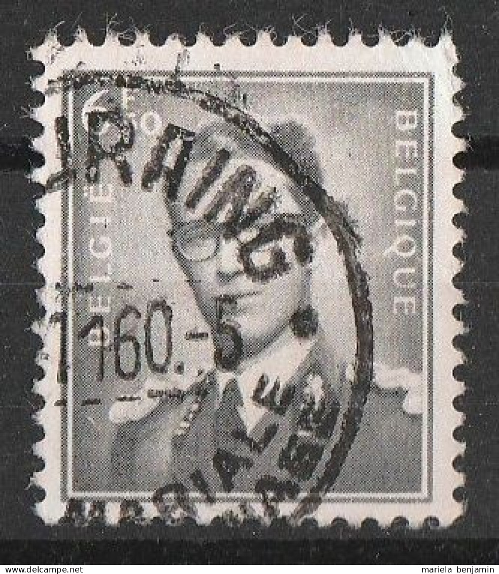 N°1069A - 6,50f Baudouin Lunettes Gris Oblit. 1960 - 1953-1972 Bril