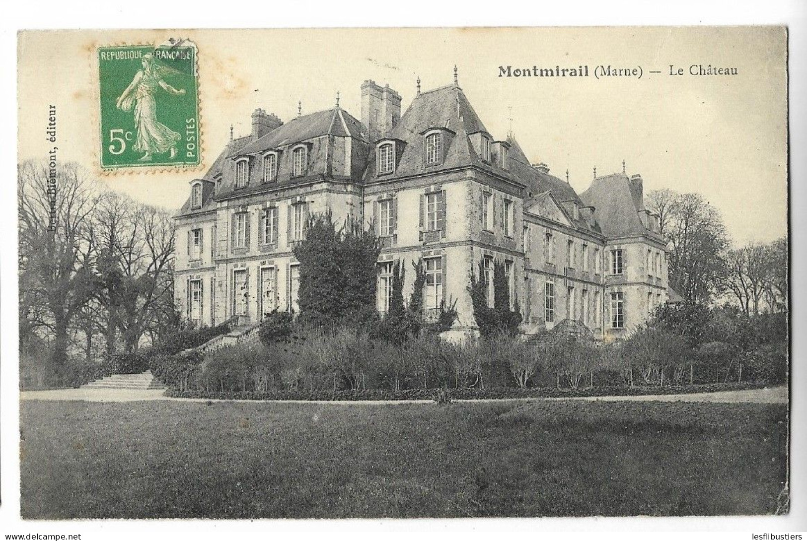 CPA 51 MONTMIRAIL Le Château - Montmirail