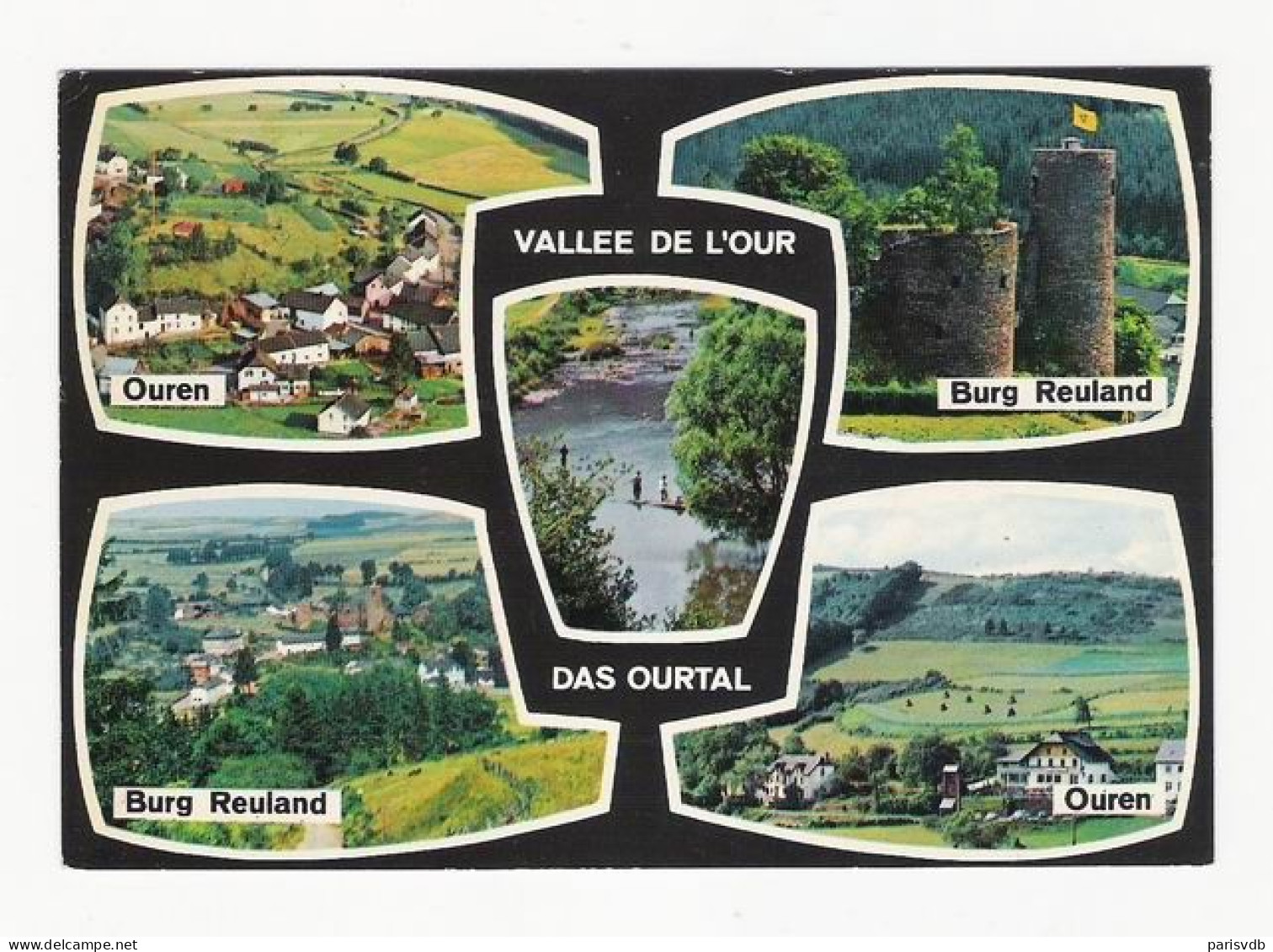 OUREN - BURG REULAND - Vallée De L'Our.-  Das Ourtal   (3285) - Burg-Reuland