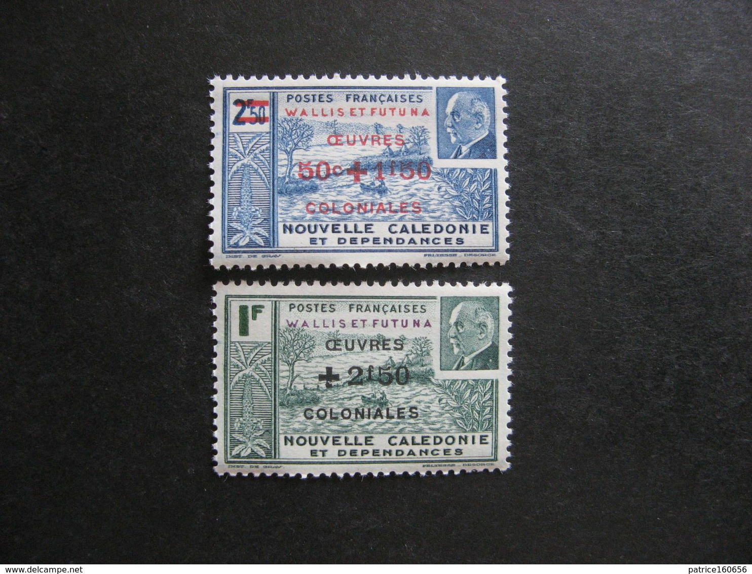 Wallis Et Futuna:  TB  Paire N° 131 Et N° 132, Neufs XX. - Neufs