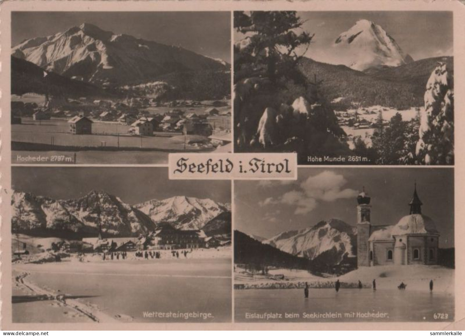 67438 - Österreich - Seefeld - U.a. Hocheder - Ca. 1955 - Seefeld