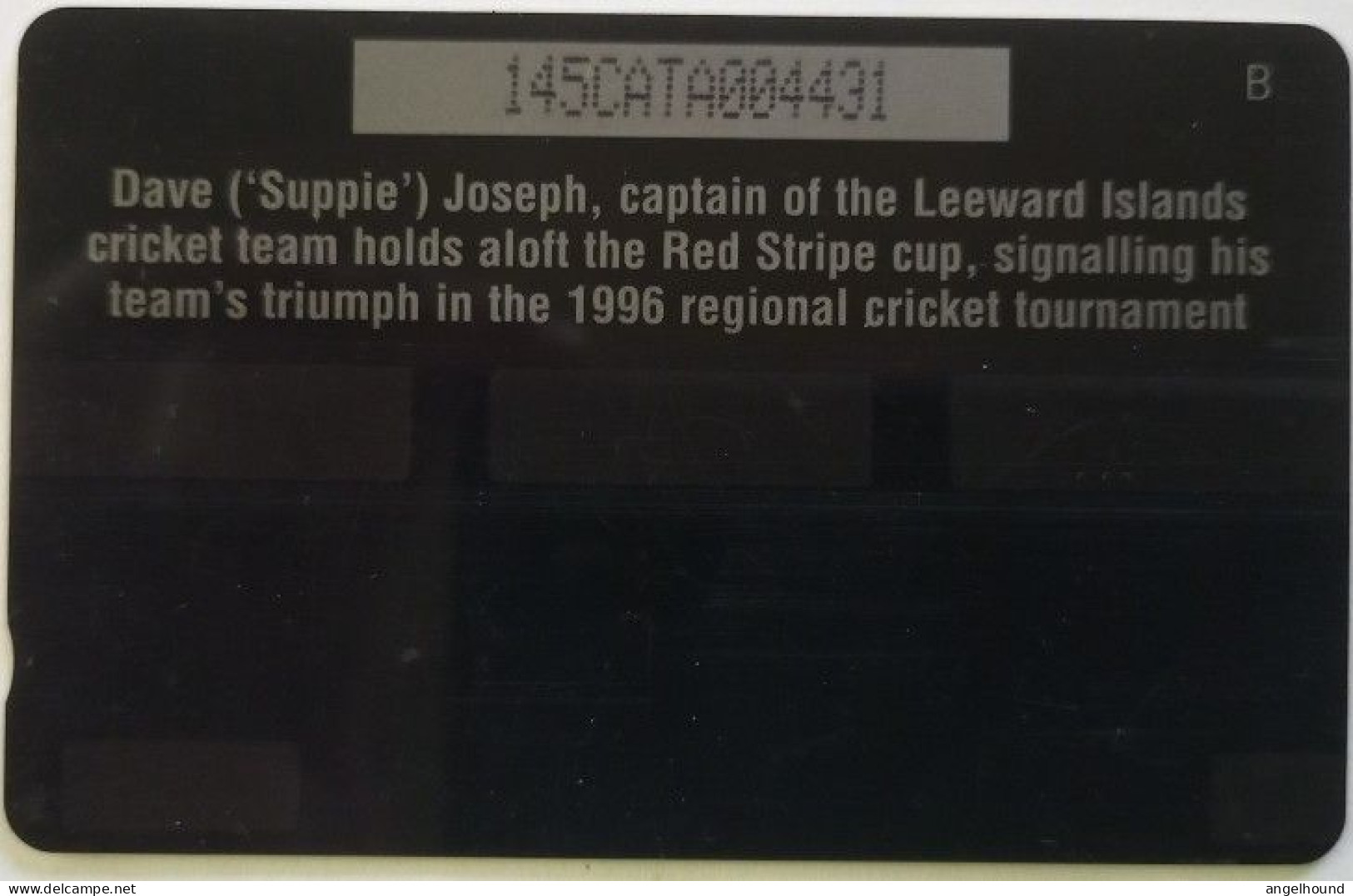 Antigua And Barbuda EC$10  145CATA - Dave Joseph (dashed Zero ) - Antigua En Barbuda