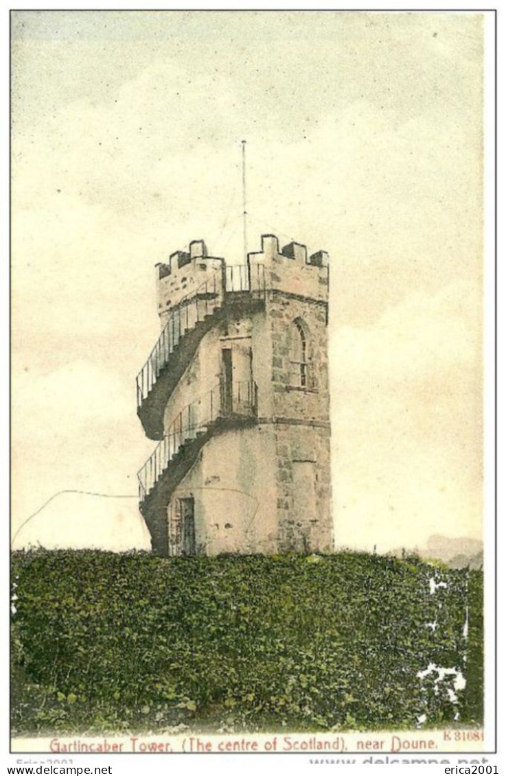 Perthshire. Doune, Gartincaber Tower, Near Doune. - Perthshire
