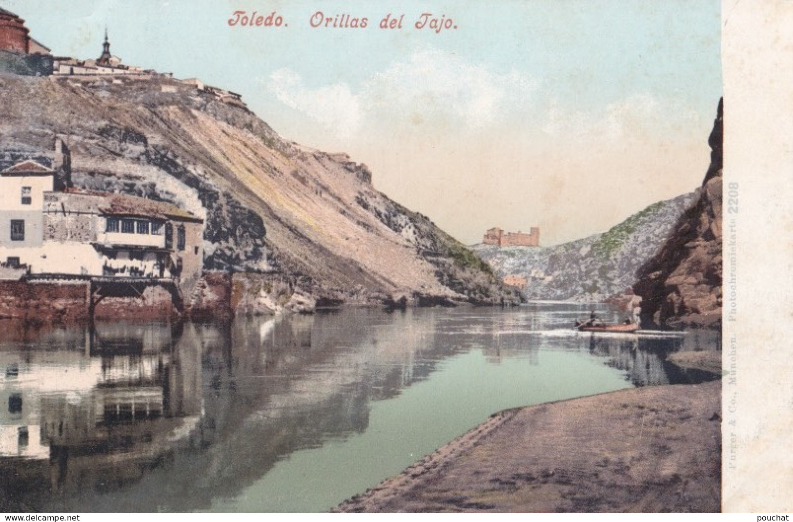 Y19- TOLEDO - ORILLAS DEL TAJO -  ( 2 SCANS )   - Toledo