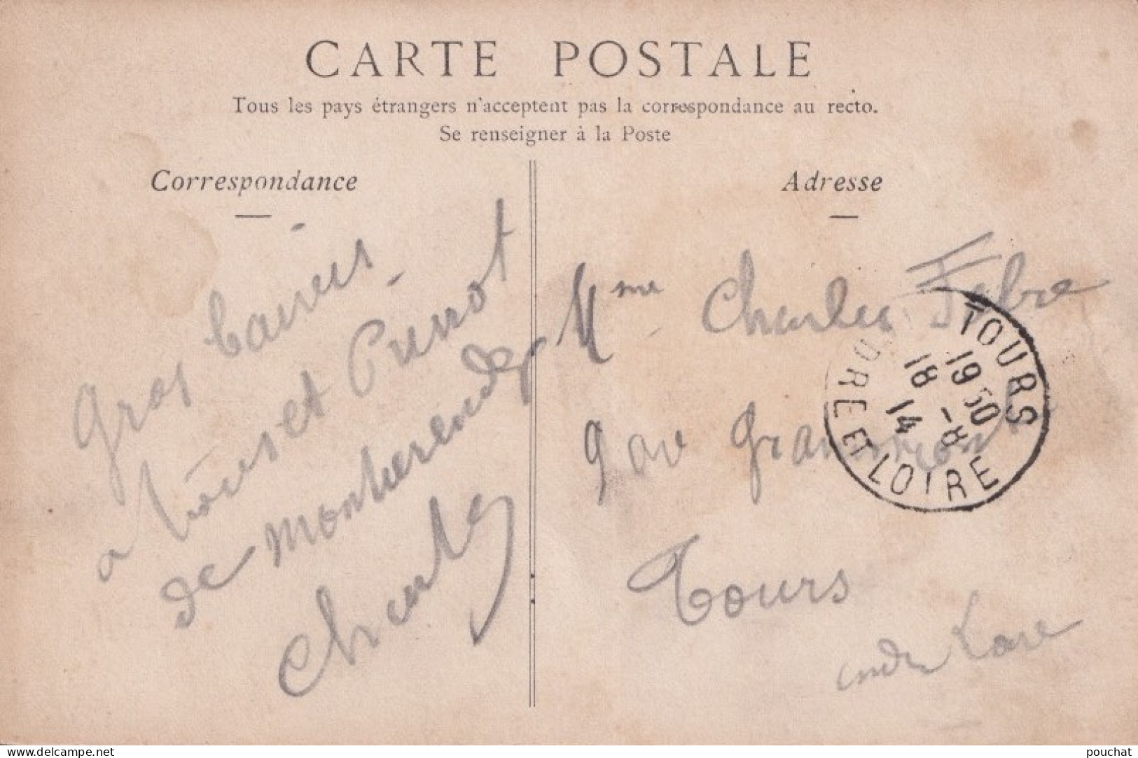 Y21-18) SAINT FLORENT (CHER) LA RUE DE L ' EGLISE - ANIMEE - HABITANTS ECOLIERS - 1914 - ( 2 SCANS ) - Saint-Florent-sur-Cher