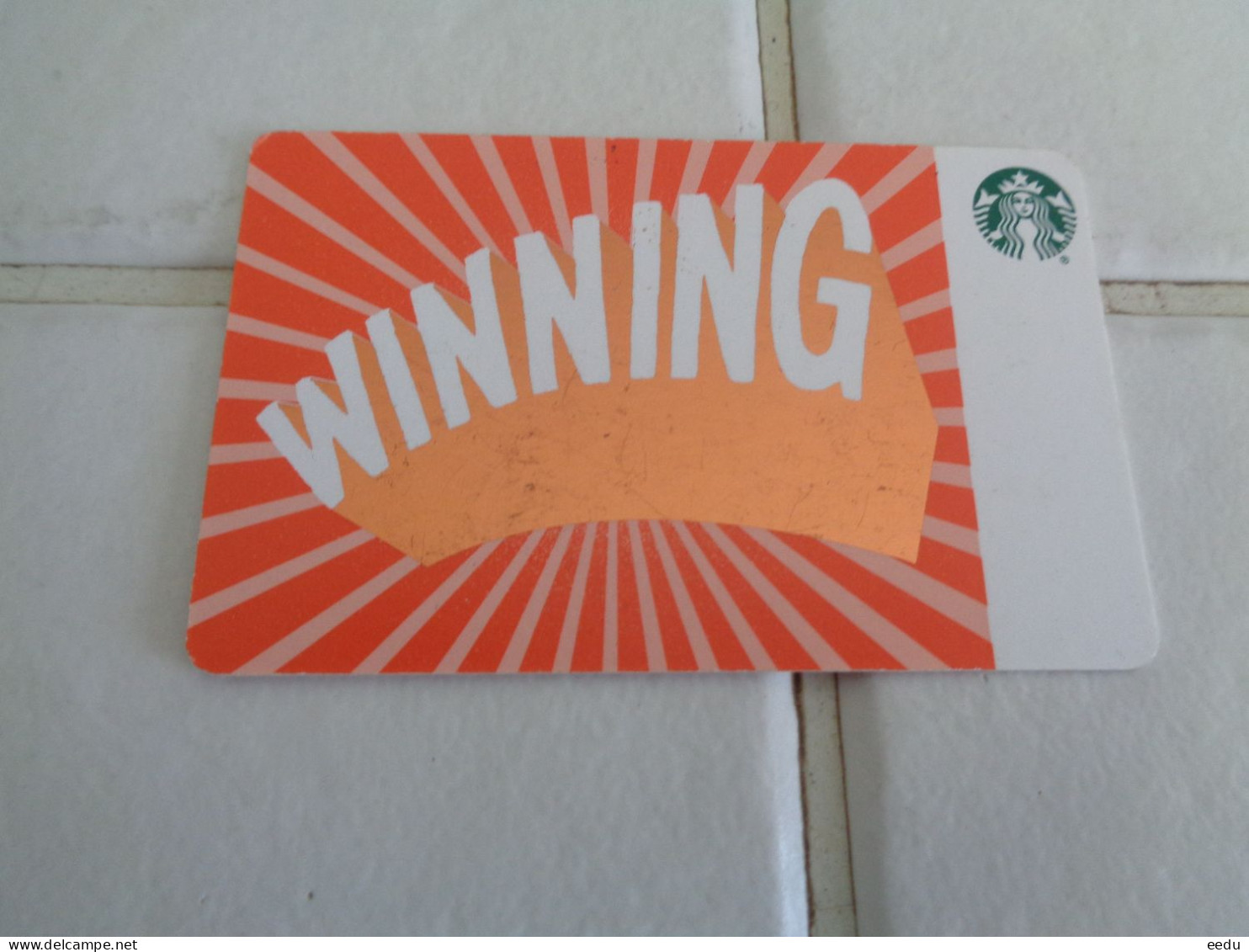 Starbucks Card - Otros & Sin Clasificación