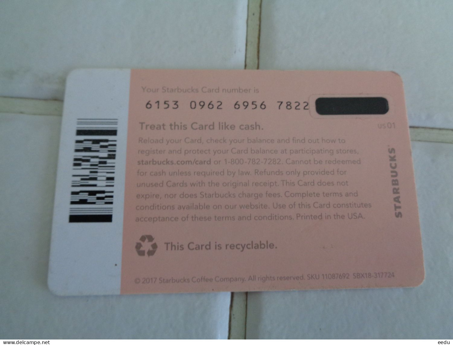 Starbucks Card - Other & Unclassified
