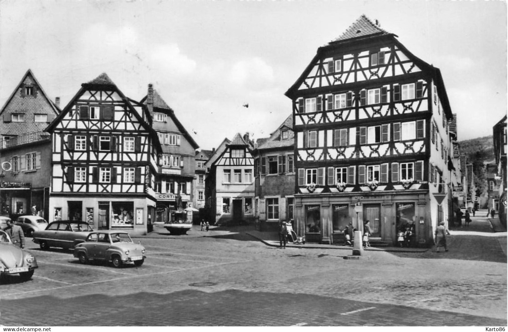 Mosbach , Germany * Marktplatz * Allemagne - Mosbach