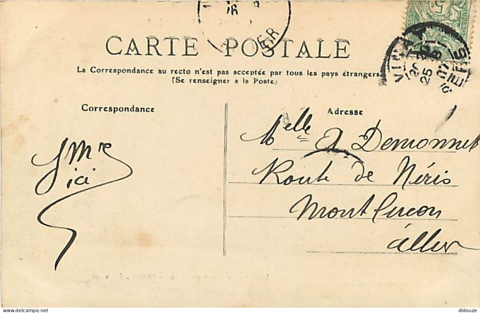38 - Vinay - La Porte De L'ancien Château - Animée - CPA - Oblitération Ronde De 1907 - Voir Scans Recto-Verso - Vinay