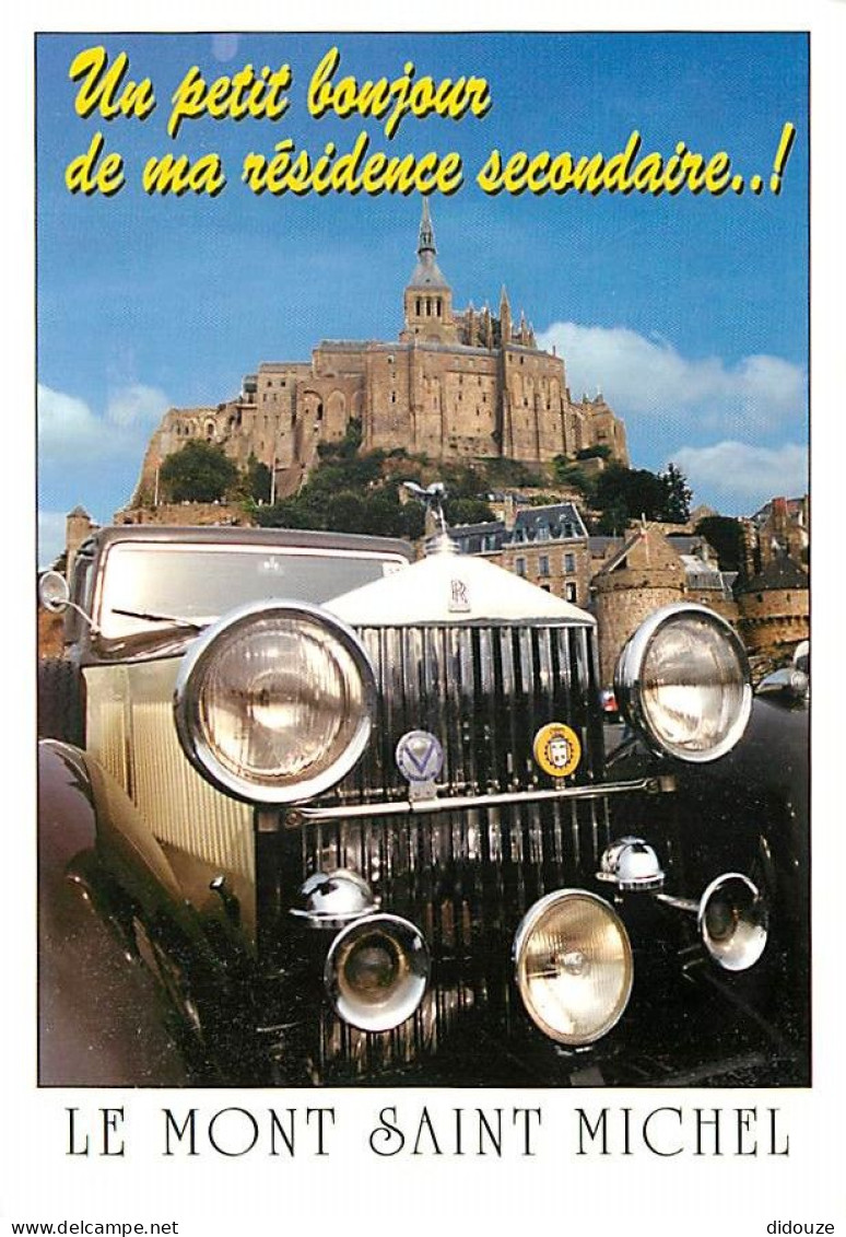 Automobiles - Le Mont Saint Michel - Rolls Royce - Rolls Royce - CPM - Voir Scans Recto-Verso - Turismo