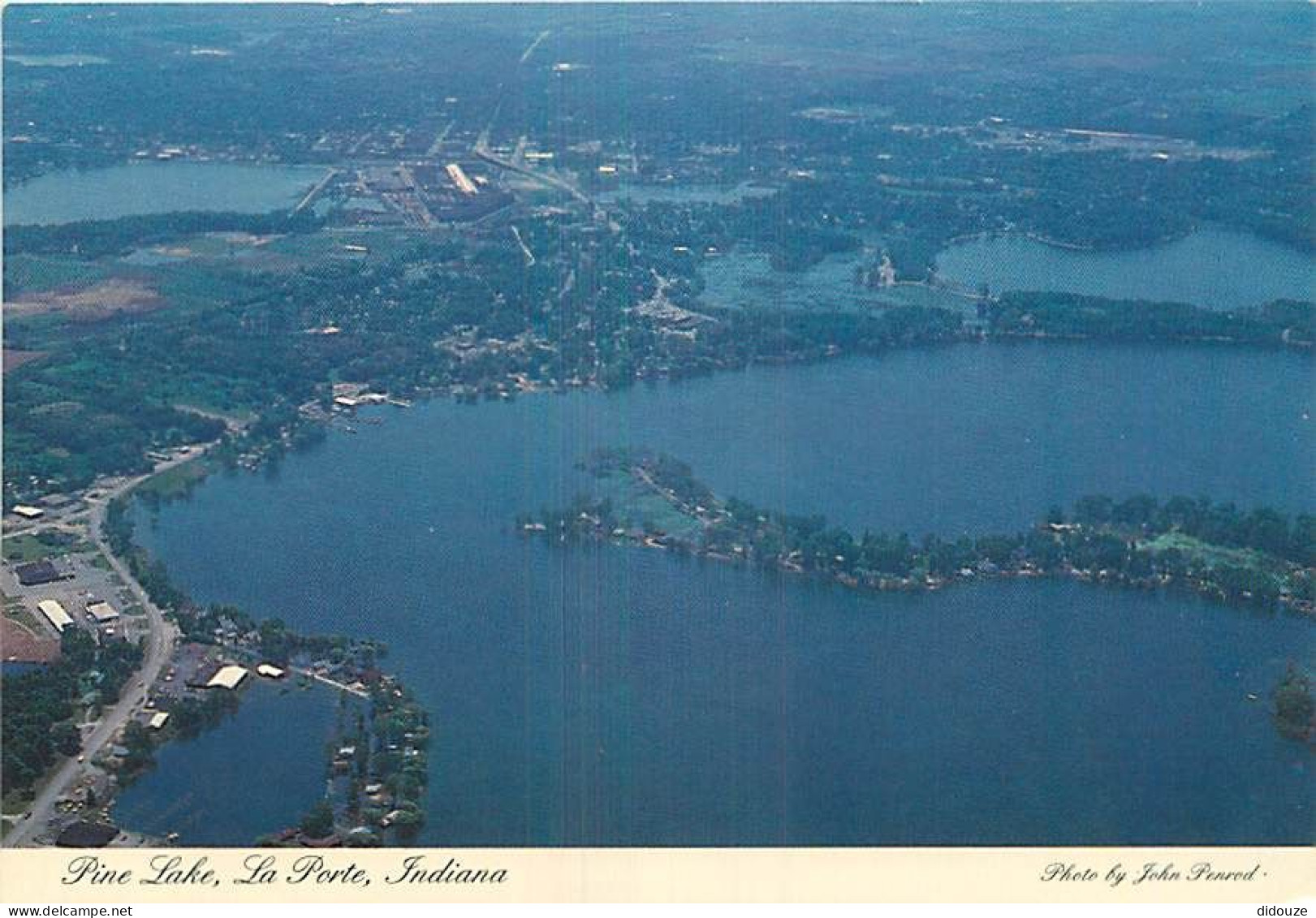 Etats Unis - La Porte - Pine Lake - Aerial View - Vue Aérienne - Etat De L'Indiana - Indiana State - CPM - Carte Neuve - - Andere & Zonder Classificatie