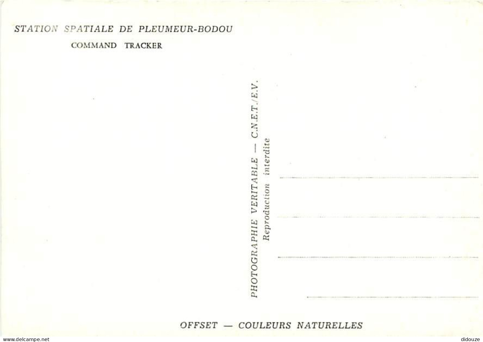 22 - Pleumeur-Bodou - La Station Spatiale - Command Tracker - Carte Neuve - CPM - Voir Scans Recto-Verso - Pleumeur-Bodou