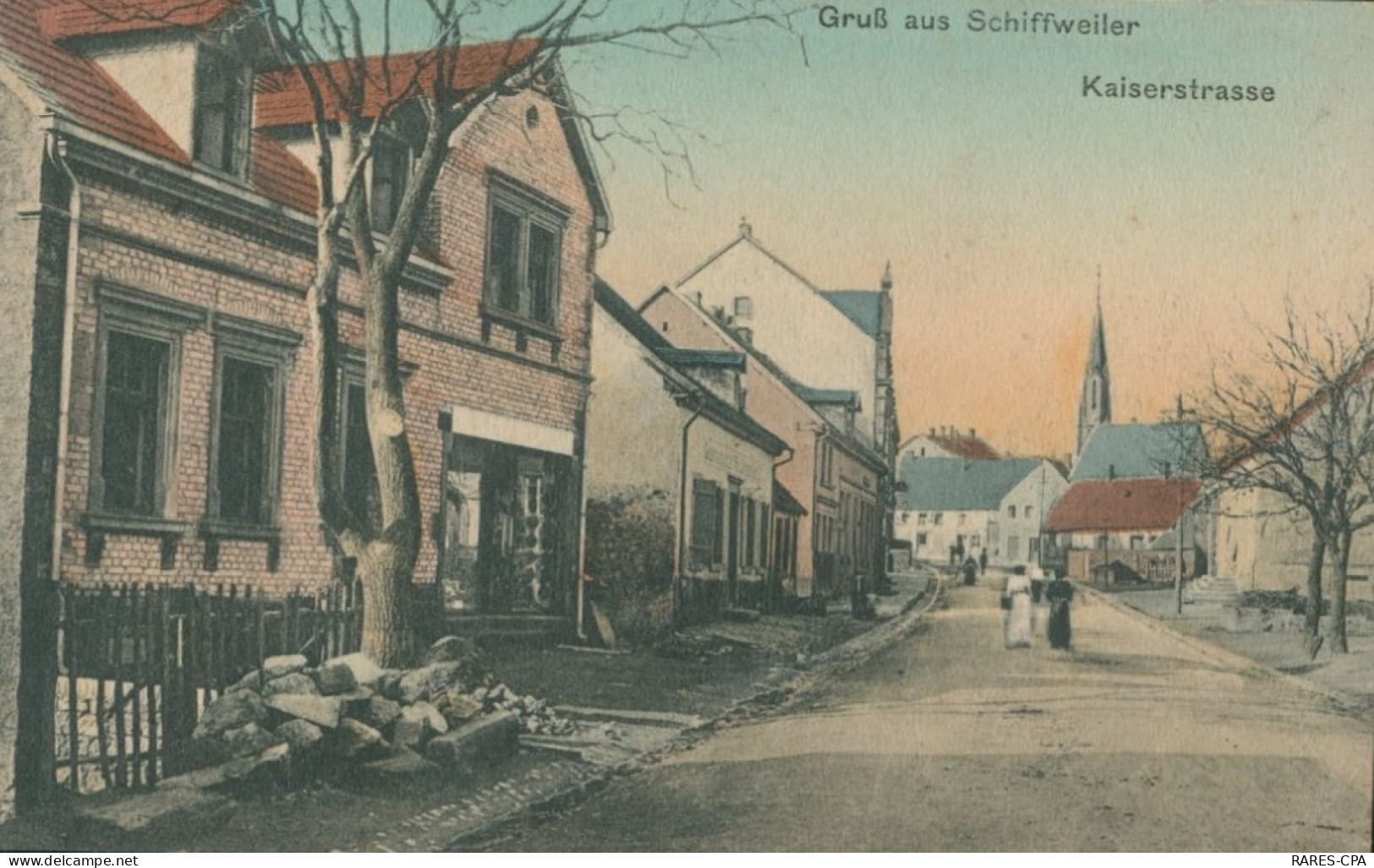 GRUSS Aus SCHIFFWILER - Kaiserstrasse   - TTB - Kreis Neunkirchen