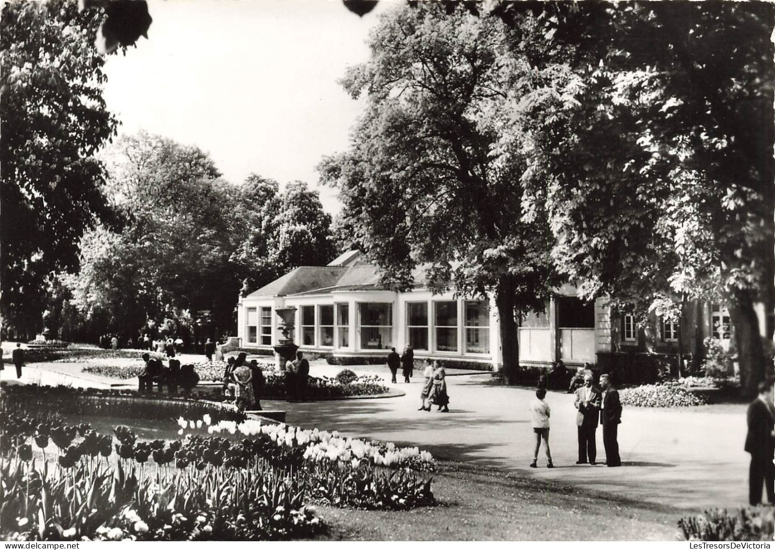 LUXEMBOURG - Mondorf Les Bains - Les Thermes - Jardin - Animé - Carte Postale - Bad Mondorf