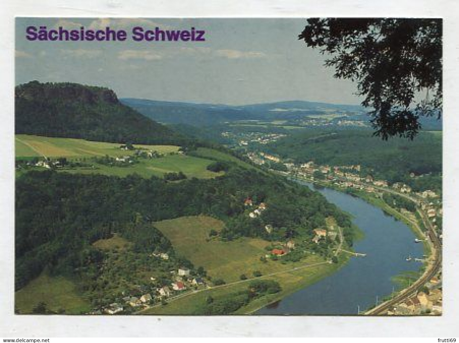 AK 211661 GERMANY - Blick Von Der Festung Königstein Auf Die Stadt Königstein - Sächsische Schweiz - Koenigstein (Saechs. Schw.)