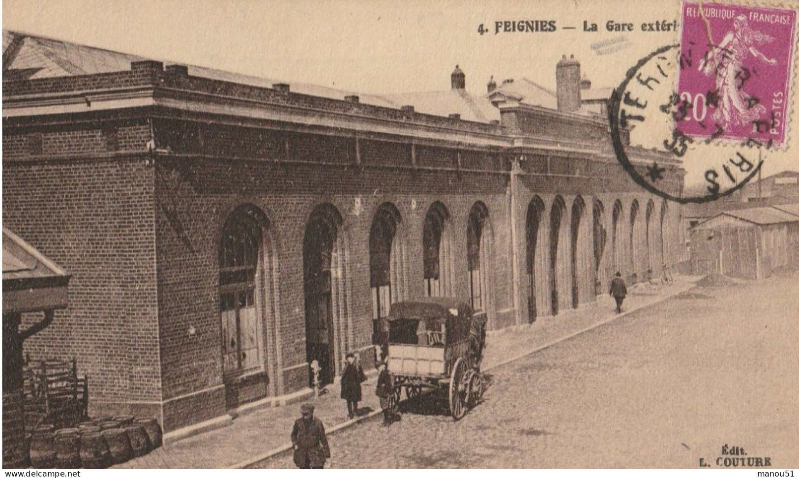 FEIGNIES  La Gare - Feignies