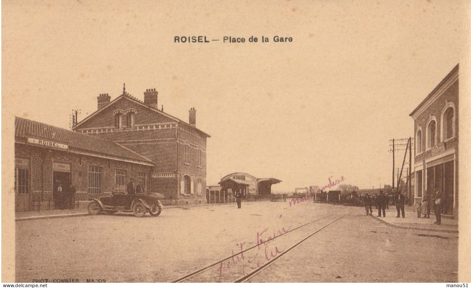 ROISEL  Place De La Gare - Roisel