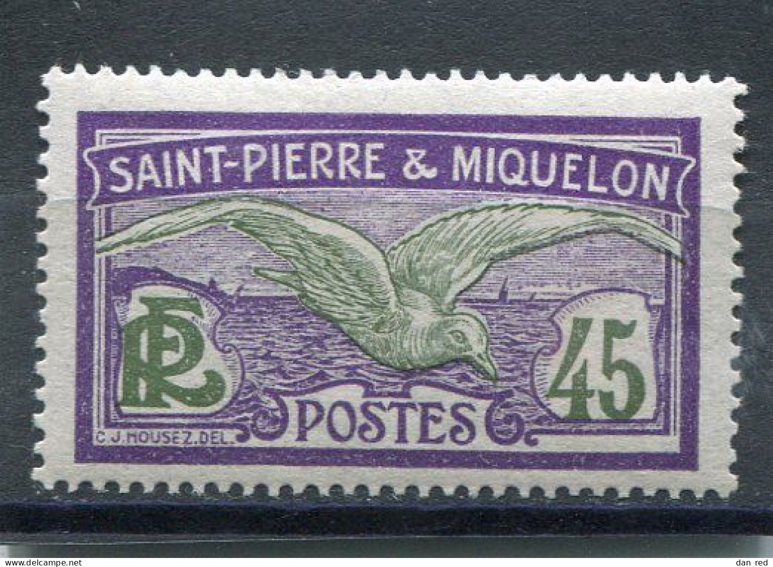 SAINT-PIERRE ET MIQUELON N° 88 ** (Y&T) (Neuf) - Unused Stamps