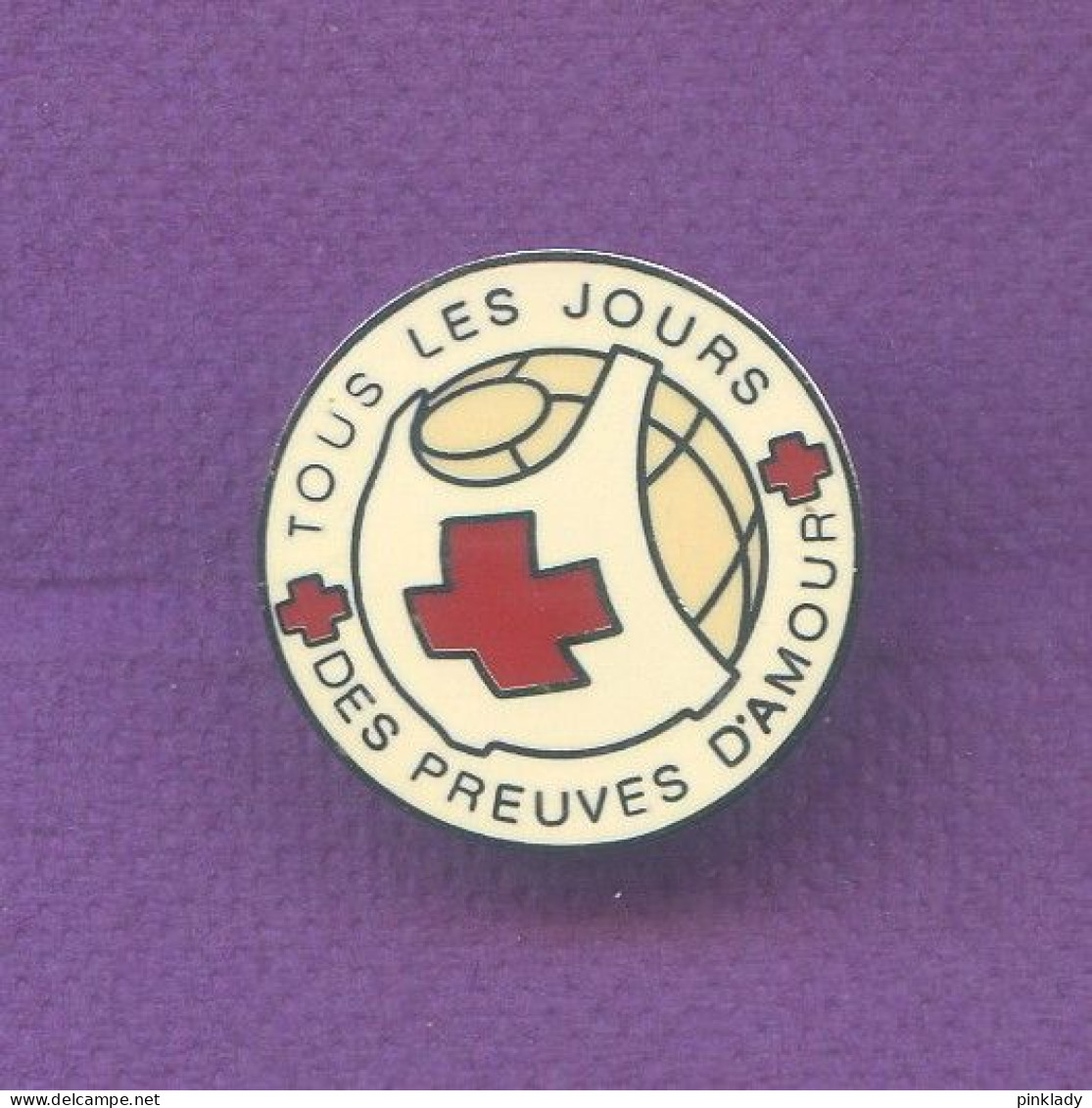 Rare Pins De La Croix Rouge Egf Q137 - Associations