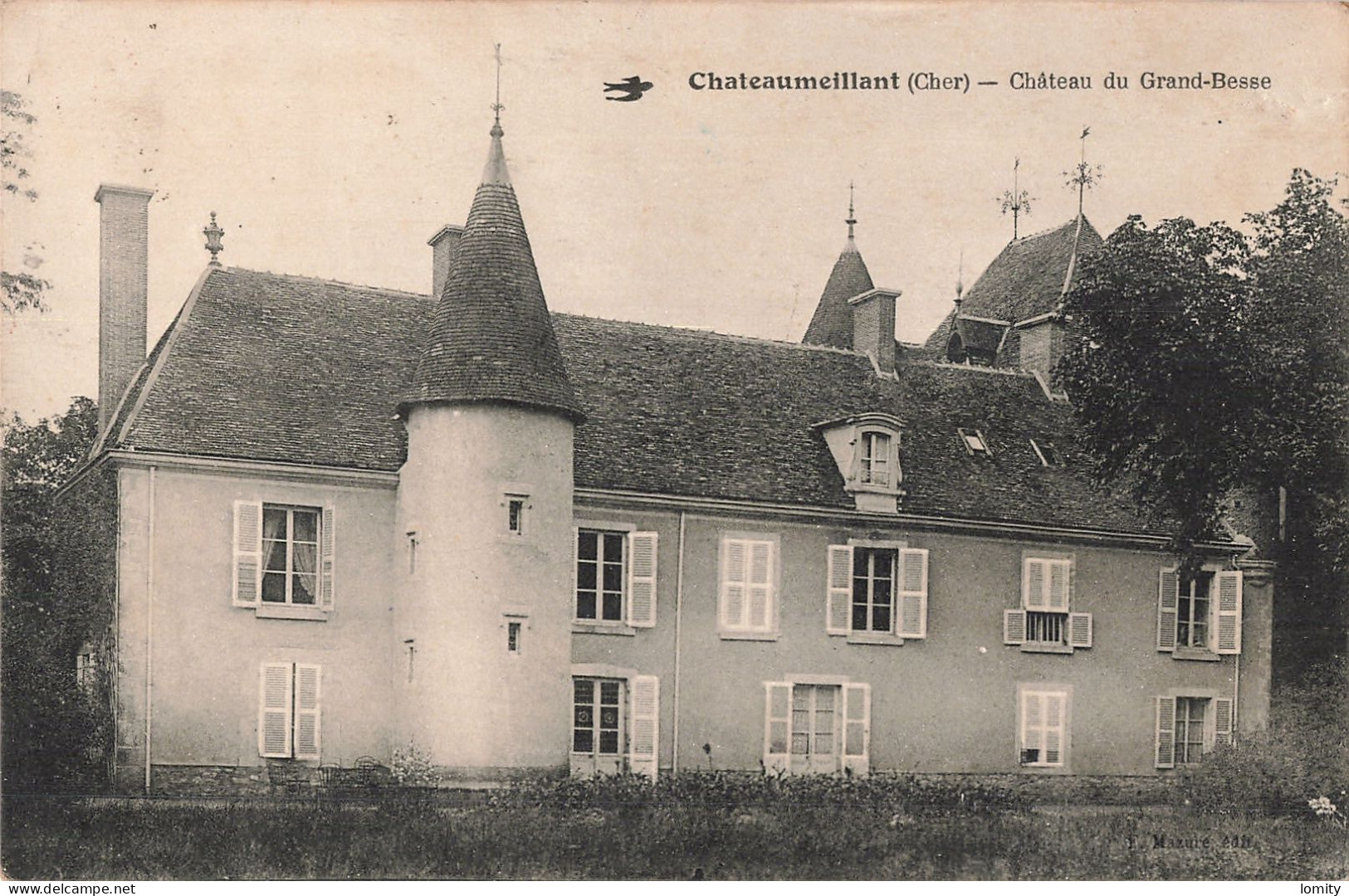 18 Chateaumeillant Chateau Du Grand Besse CPA - Châteaumeillant