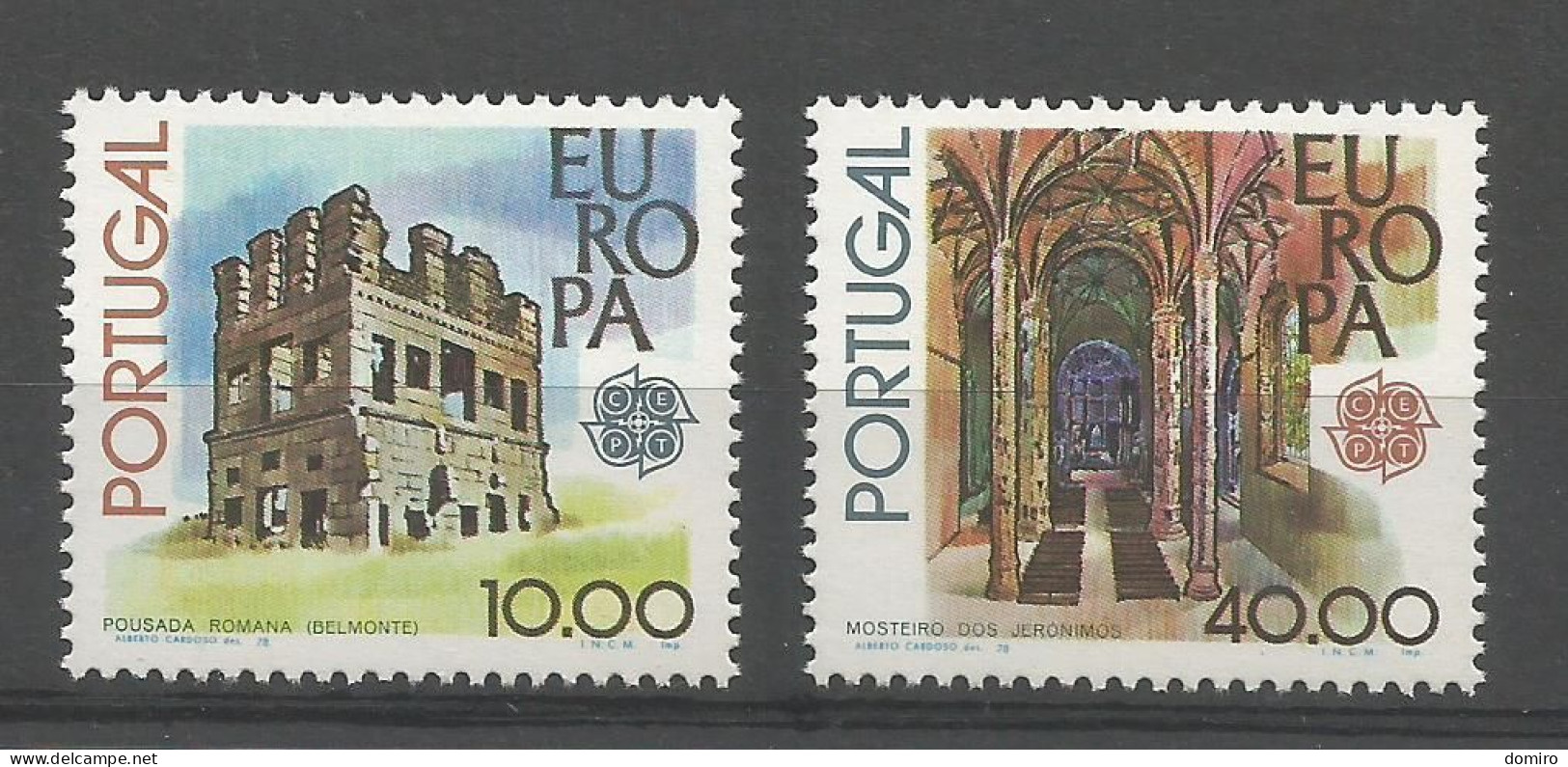 Portugal 1383/1384 **  (MNH)  "CEPT 1978" - Unused Stamps