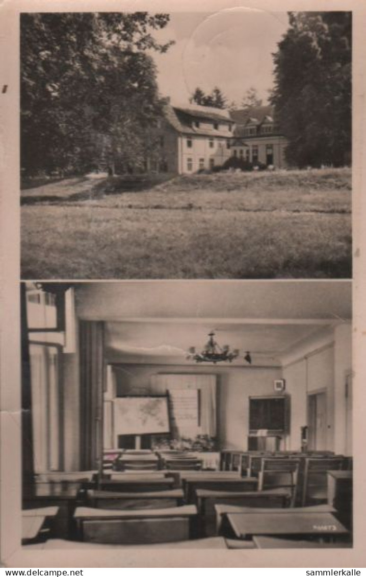 63194 - Wusterhausen-Bantikow - Zentralschule Der Nationalen Front, Seeseite Und Hörsaal - 1962 - Wusterhausen