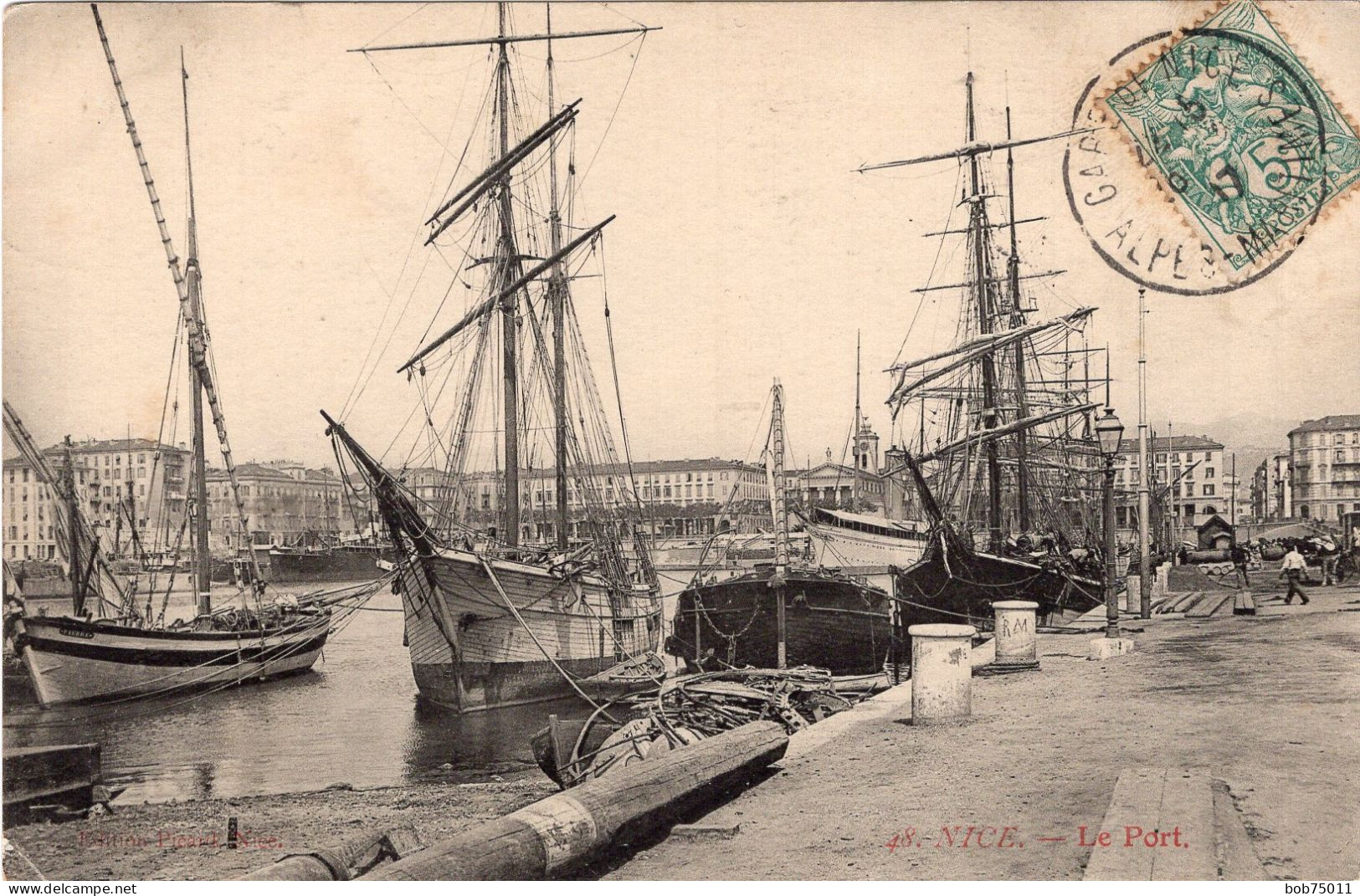 NICE , Le Port - Maritiem Transport - Haven