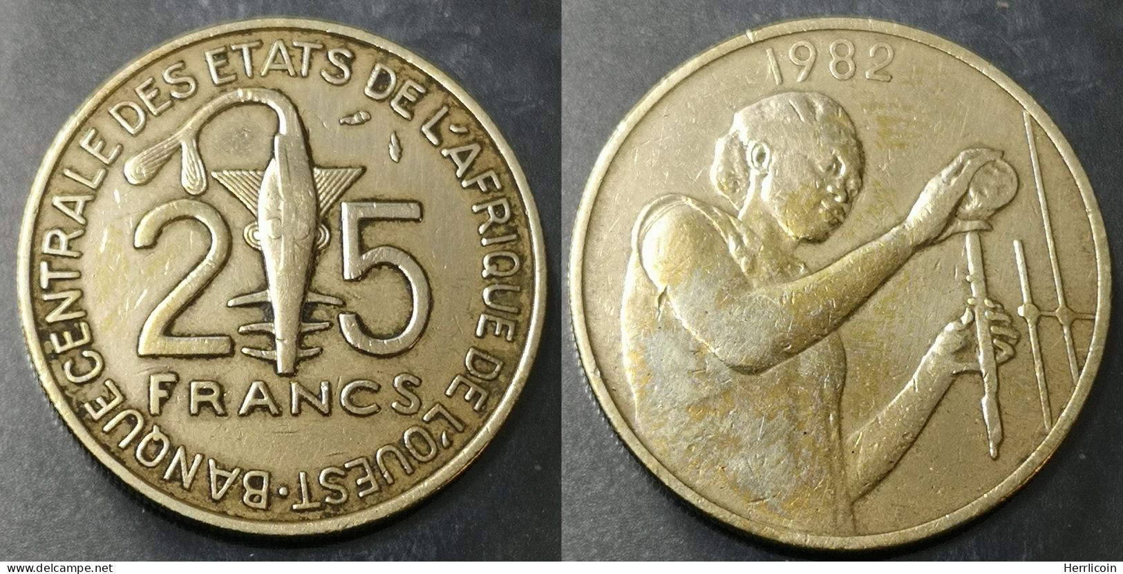 Monnaie Etats De L’Afrique De L’Ouest - 1982  - 25 Francs FAO - Sonstige – Afrika