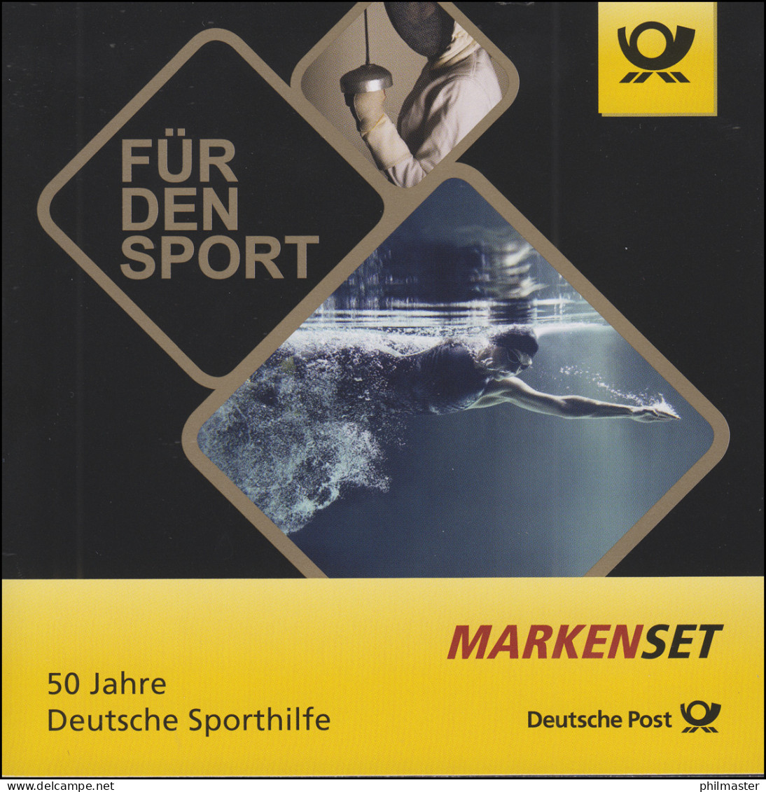 106 MH Für Den Sport - 50 Jahre Deutsche Sporthilfe 2017, Postfrisch ** - 2011-2020